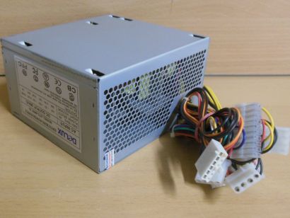 Delux ATX-400W P4 400 Watt Retro ATX PC Netzteil PFC Molex AUX Floppy* nt1671