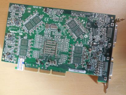 Matrox Parhelia-512 MGI PH-A128B RETRO AGP Grafikkarte 128MB 256Bit 2xDVI-I*g713