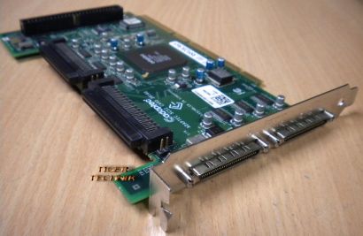 Adaptec SCSI PCI-X Expansion Karte ASC-39160 ASSY 1817206-07* pz907