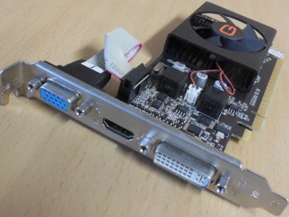Gainward NEAT6100HD06-1196F GeForce GT 610 1GB DDR3 PCIe DVI-I HDMI VGA* g724