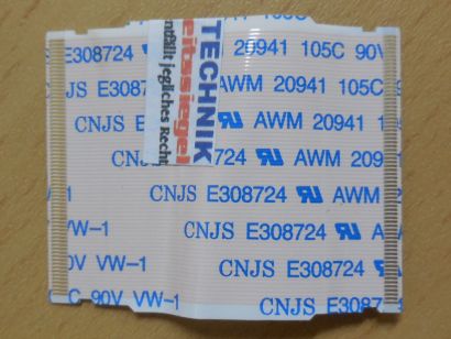 Samsung UE49K6379 Smart TV T-Con Board Display Panel LVDS Kabel BN96-40424A*E113