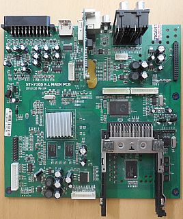 Opticum HD 9600 Prima Receiver Mainboard STi-1705 F.L MAIN PCB Rev. 04* E132