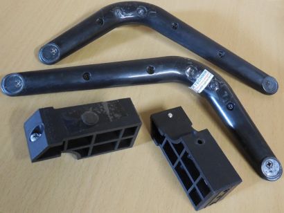 Hisense LTDN40D36SEU Standfuß TV stand rechts + links mit Schrauben schwarz*E145