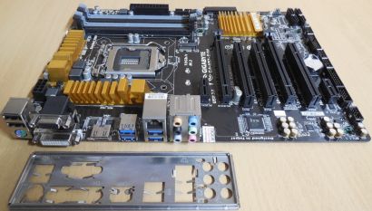 Gigabyte GA-H97-D3H Rev 1.1 Mainboard + Blende Intel H97 Sockel 1150 M.2* m1112