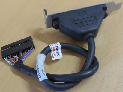 HP 611900-001 Rev A SFF Slotblende Parallel LPT Port Blende Elite SFF PC* pz1123