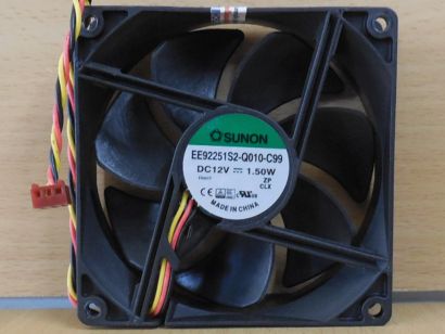 Sunon EE92251S2-Q010-C99 DC12V 1.50W 92mm 3-pol Gehäuse Lüfter FAN Cooler* GL204