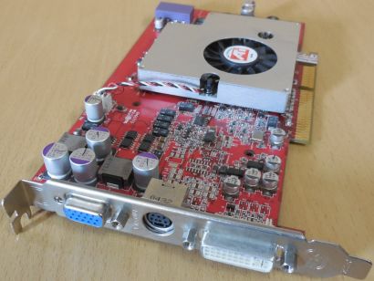 MSI Radeon RX800 SE-TD256 RETRO AGP 256MB 256Bit GDDR3 DVI-I S-Video TV VGA*g733