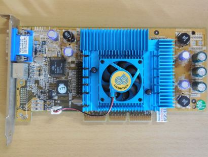 Chaintech GeForce3 Ti 200 64MB 128-Bit RETRO AGP VGA TVO A-G320-64VB-D030* g736
