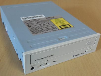 Lite-On LTR-24103S Retro CD ROM RW Brenner IDE ATAPI beige 24x10x40* L637