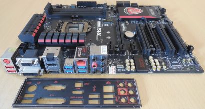 MSI Z97 Gaming 3 MS-7918 Ver1.0 Mainboard+Blende Intel Z97 Sockel 1150 m.2*m1119