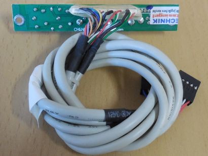 terra 1009253 RQPCB1092 80H02171022A0 USB HD Audio MIC Front I/O Panel* pz1126