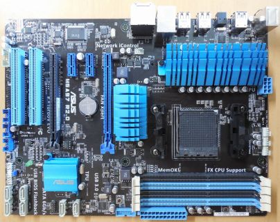 ASUS M5A97 R2.0 Rev 1.00 Mainboard +Blende AMD 970 Sockel AM3+ DDR3 USB3.0*m1137