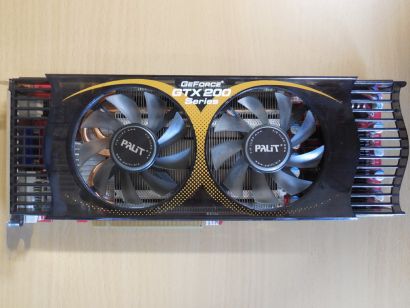 PALIT GTX260 SONIC 216SP 896M 448B GF GTX 260 896MB PCIe 2.0 DVI-I VGA HDMI*g770