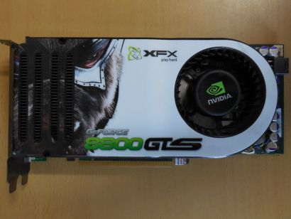 XFX nVidia Geforce 8800 GTS 580M 320MB 320-Bit GDDR3 PCIe SLI 2x DVI TV-Out*g779