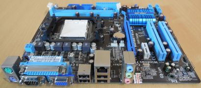 Asus M4N68T-M LE V2 Rev 1.00 Mainboard AMD Sockel AM3 DDR3 VGA PCIe IDE* m1145