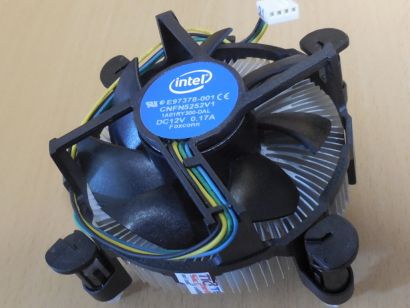 Intel E97378-001 Sockel 1150 1151 1155 1156 CPU Kühler 4pol FAN Alu+Kupfer*ck483