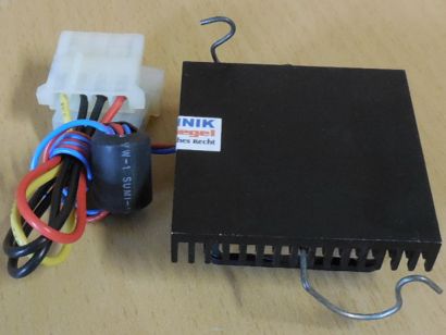 Retro AMD Intel Sockel 7 5 40mm 4-pol Molex CPU Kühler Lüfter FAN Cooler* ck489