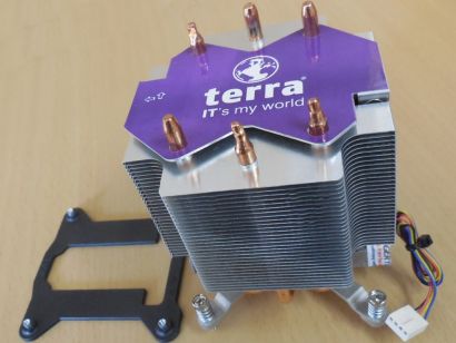 terra 1009253 Sockel 1150 1151 1155 1156 CPU Kühler 92mm 4pol FAN* ck491 Prozessorkühler