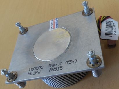 HP Vectra VL420 DT MT HACC-0021 Sockel 478 CPU Kühler Lüfter 12C 3-pol FAN*ck494