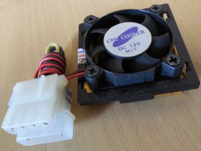 AVC Intel AMD Sockel 3 40mm 4-pol Molex Retro CPU Kühler FAN DX 486 Cooler*ck495