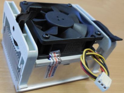 EKL Sockel 478 Prozessorkühler CPU Kühler Lüfter 60mm 3-pol FAN Aluminium* ck497