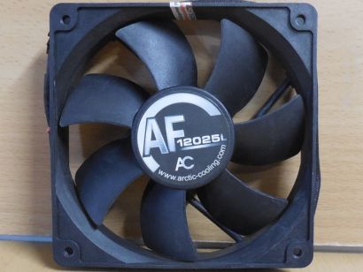 Arctic Cooling AF 12025L Gehäuse Lüfter schwarz 120mm 12V Case FAN 3-pin* GL210