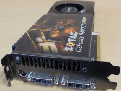 ZOTAC 9800GTX amp! Edition nVidia GeForce 9800 GTX 512MB GDDR3 PCIe DVI TVO*g781