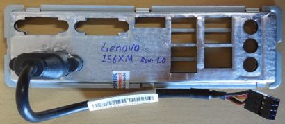 Lenovo ThinkCentre M81 IS6XM 03T8005 Mainboard Blende I/O Shield Backplate*mbb44