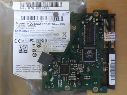 Samsung Spinpoint F3 HD253GJ Rev A PCB Controller Elektronik Platine* FE297