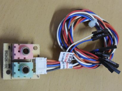 BS2626-01C Retro Gehäuse Front Audio Panel Mikrofon + Speaker ca. 57cm* pz1156