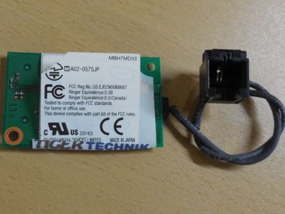 Fujitsu MBH7MD33 CP147683-02 Lifebook C1110 E4010D P7010 56K Modem Karte* nb32