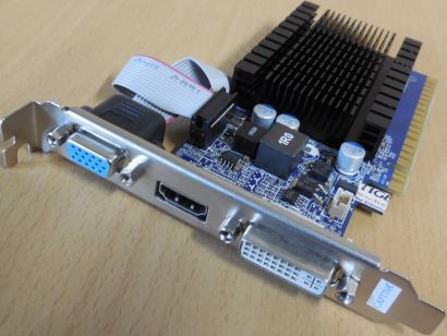 Captiva nVidia GeForce G210 1GB 64Bit GDDR3 PCIe 2.0 passive DVI-I HDMI VGA*g783