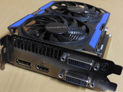 Gigabyte GV-N960OC4GD GeForce GTX 960 PCIe 4GB GDDR5 DVI-I DVI-D HDMI DP* g784
