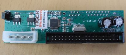 JP103-5 SATA zu IDE Adapter 7+15Pin SATA Buchse zu 40pol IDE + 4pol Molex*pz1186