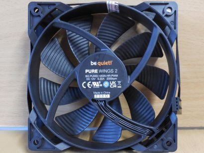 be quiet! Pure Wings 2 BQ PUW2-12025-HR-PWM Gehäuse Lüfter 120mm 12V 4-Pol*GL218