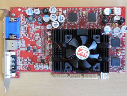 ATI Radeon 9500 109-94200-30 128MB 256Bit DDR VGA DVI-I TV-Out Retro AGP 8X*g785
