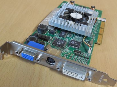 Leadtek WinFast GeForce3 TDH Ti 200 64MB 128Bit VGA DVI TV-Out RETRO AGP* g786