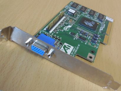 ATI 3D RAGE PRO TURBO AGP 8MB SDRAM 64B 109-49800-11 VGA Retro Grafikkarte* g791