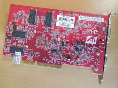 PowerColor R96-TD3 ATI Radeon 9600 Pro 256MB 128B VGA HDTV DVI-I RETRO AGP* g794