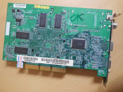 MSI MS-8918 Personal Cinema FX5200 128MB VGA AV Breakout TV Tuner RETRO AGP*g801