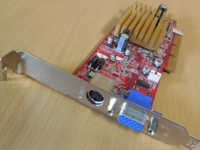 MSI MS-8952 RX9200SE-T128 ATI Radeon 9200 SE 128MB VGA TV-Out Retro AGP* g802
