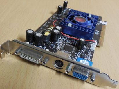 FX5200-DV128 nVidia GeForce FX5200 128MB 128Bit VGA S-Video DVI-I RETRO AGP*g803