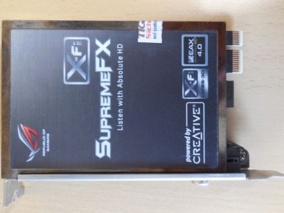 ASUS ROG Supreme FX X-Fi Maximus II Formula PCIe HD 7.1 Channel Soundkarte* s86