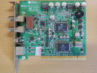 Pinnacle DIGGER DVB-S SAT Karte DIGGER-51013524-5.1A PCI TV-Karte Video-In* tk64