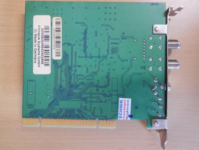Pinnacle DIGGER DVB-S SAT Karte DIGGER-51013524-5.1A PCI TV-Karte Video-In* tk64