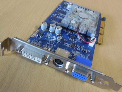 Albatron MX480E1 nVidia GeForce4 MX 440 64MB DDR VGA TV-Out DVI-I Retro AGP*g805