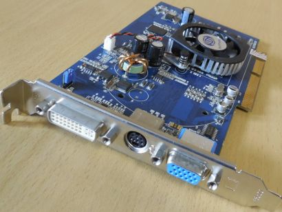 Sapphire R9600 Pro 256M Radeon 9600 Pro 256MB VGA S-Video DVI-I RETRO AGP* g811