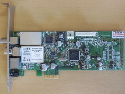 Hauppauge WinTV-HVR-5500 121029 LF PCIe DVB S2 T C Analog Kabel SAT Antenne*tk67