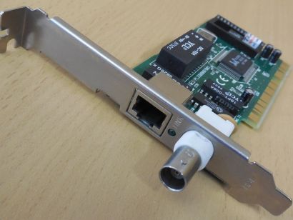 Realtek RTL8029AS RJ45 & BNC 10BASE2 10BASE-T Ethernet PCI Netzwerkkarte* nw131