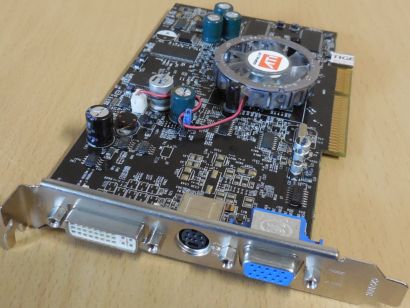 Sapphire Radeon 9600XT 1024-JC29-1A-SA 256MB VGA Video-Out DVI-I AGP Grafik*g814